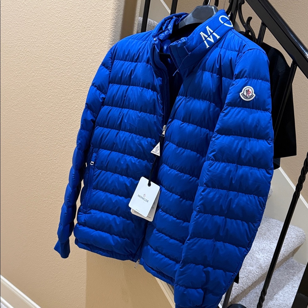 Moncler Vibrant Blue Men's Puffer Jacket